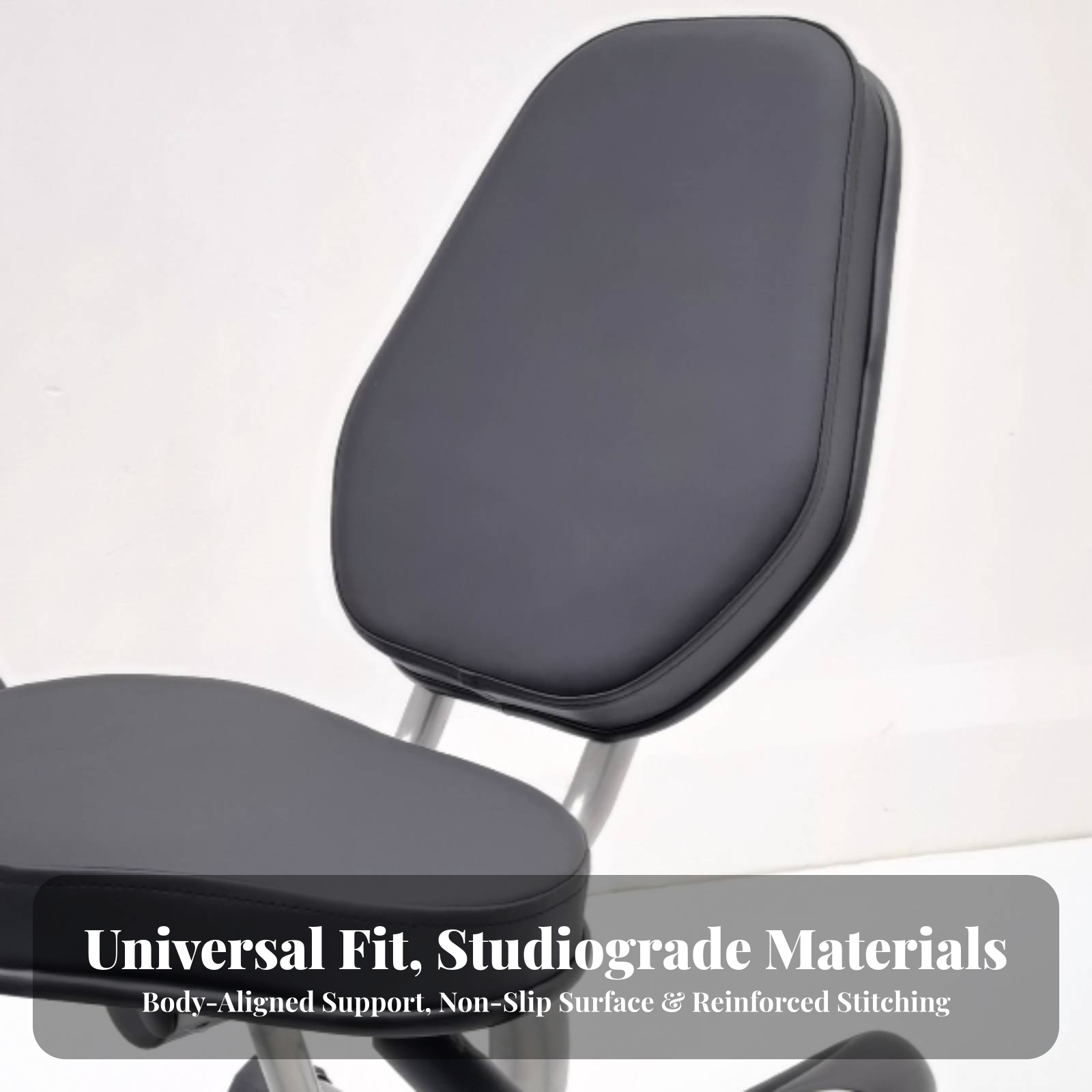 Home Gym Bike - Sandaran Punggung Sepeda Stasioner yang Nyaman,