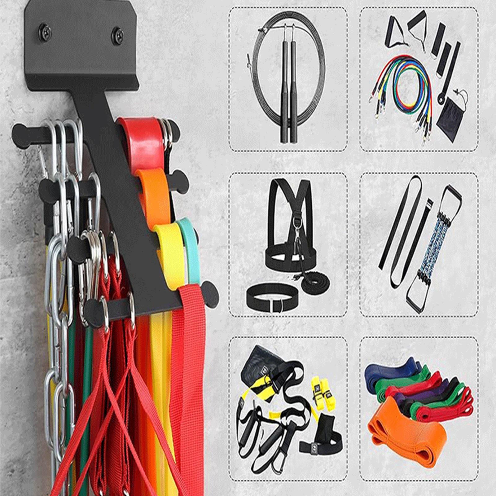 Home Gym Routine - Rak Resistance Band Logam Multifungsi Heavy