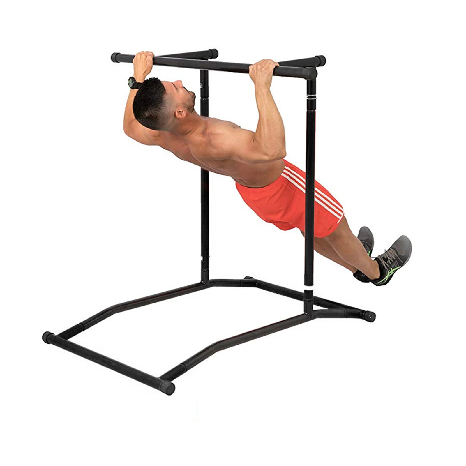 Push Up Stand Bar - Alat Fitness Rumahan Logam untuk Push