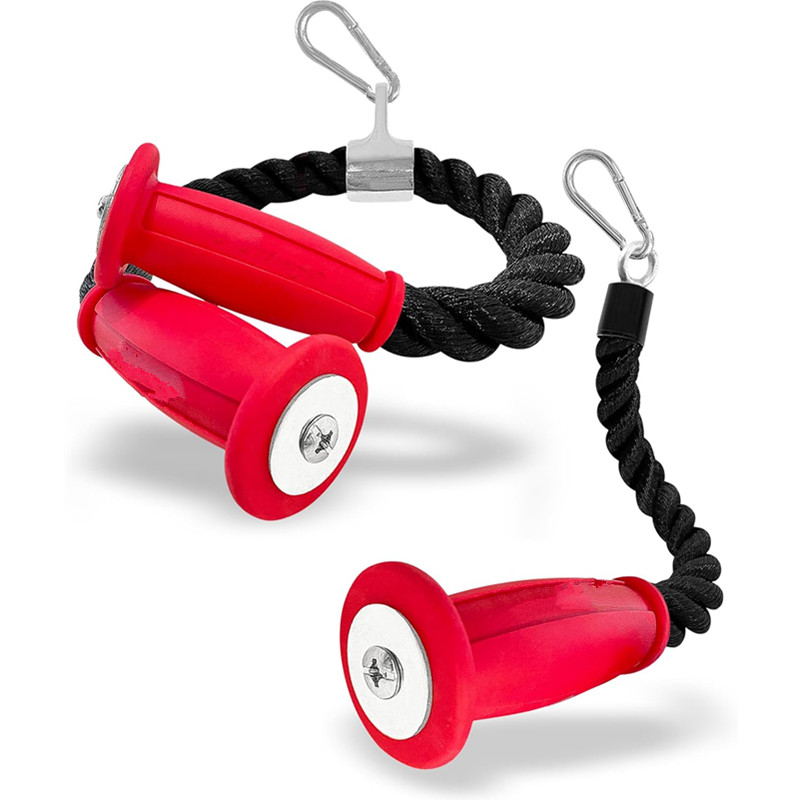 Home Gym Necessities - Tali Trisep Ergonomis Anti-selip Kabel Tambahan