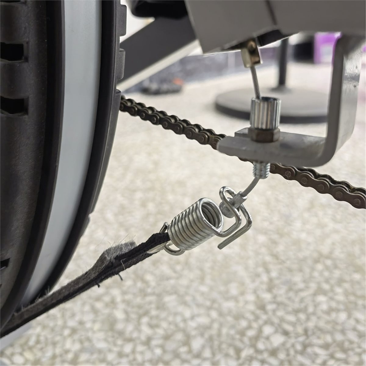 Home Gym Portable - Sabuk Resistensi Daya Sepeda Olahraga ABST,