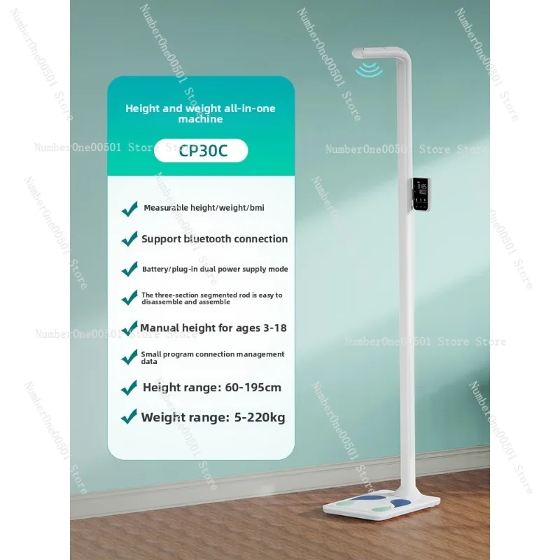 Home Gym One Machine - Timbangan Pintar Akurat Multifungsi Pengukur Tinggi