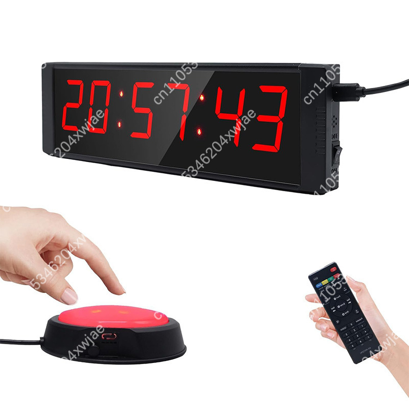 Home Gym Portable - Timer Interval Kebugaran Multifungsi dengan Layar