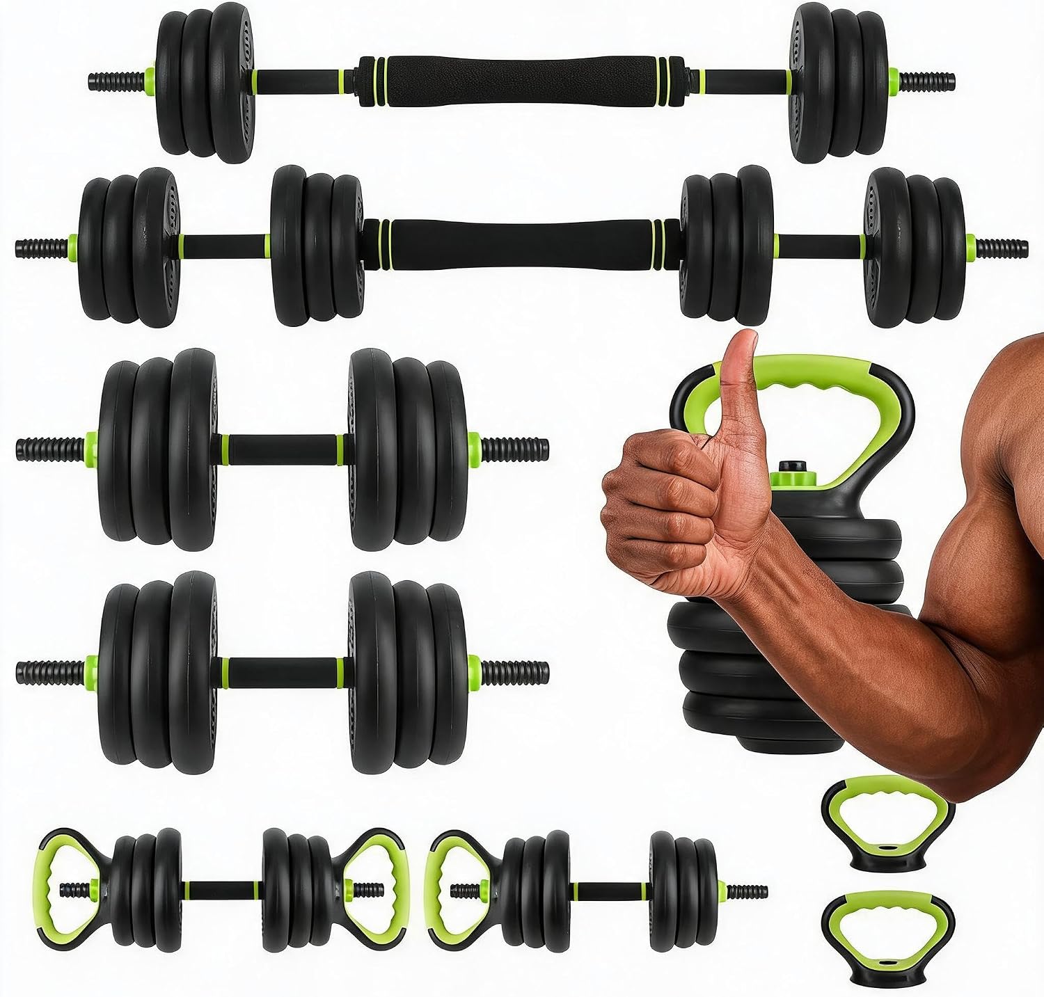 Home Gym Options - Set Dumbbell 4 in 1 yang
