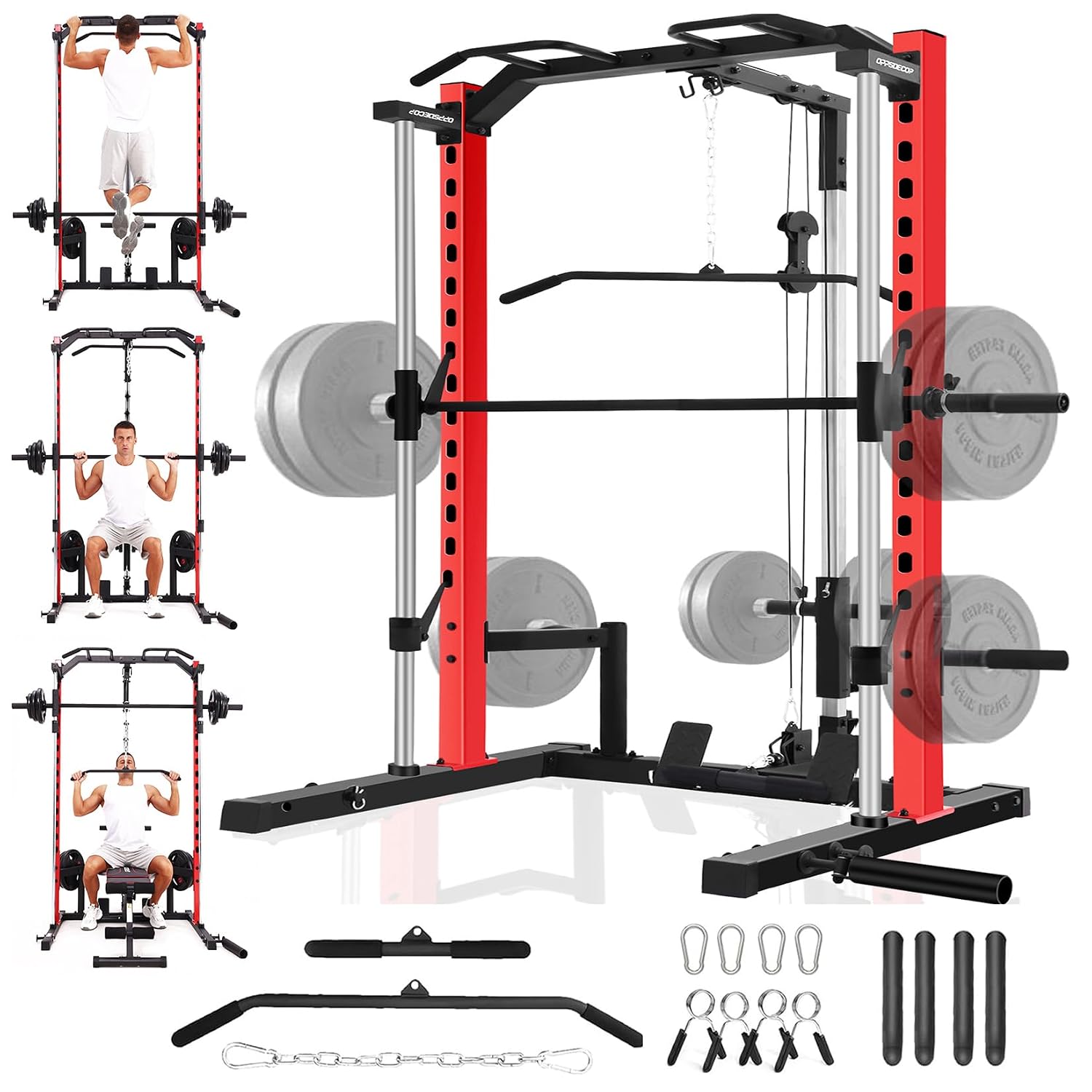 Home Gym One Machine - Rak Smith Machine All-in-One dengan LAT