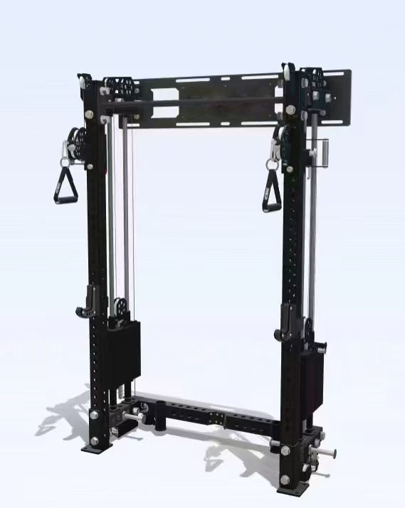 Home Gym Folding Rack - Peralatan Gym Peralatan Multifungsi Rak Squat