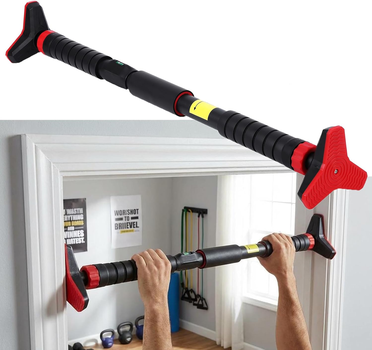 Suspension Trainer Door - Pull Up Bar untuk Pintu, Chin