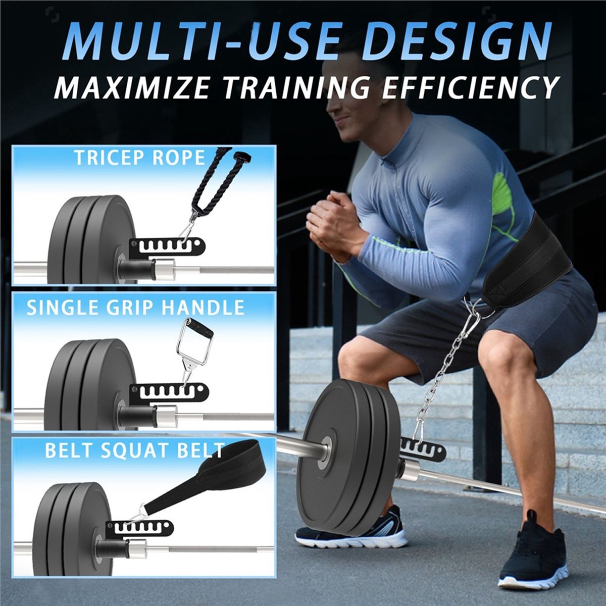 Home Gym One Machine - 【COUNTDOWN DEAL】 Aksesori Mesin Belt Squat