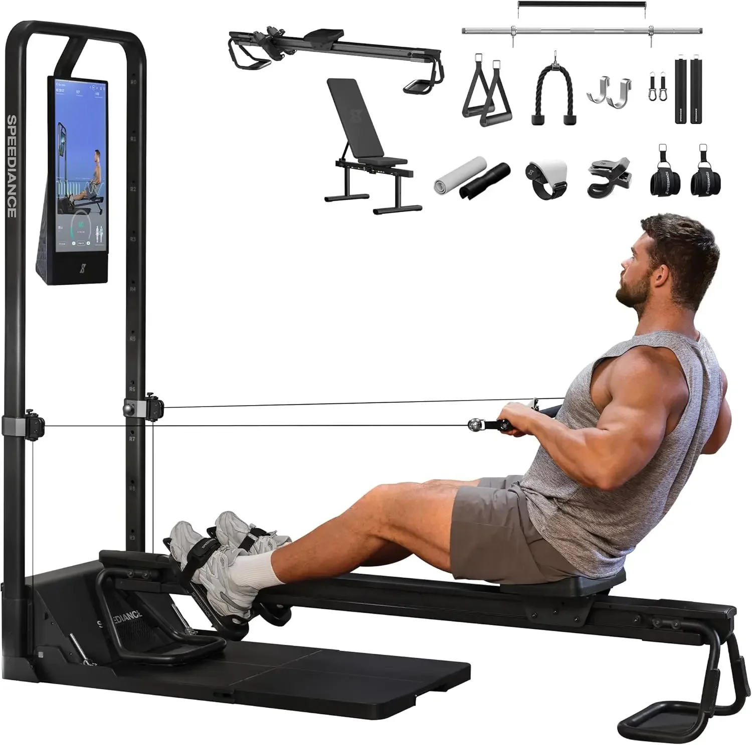 Home Gym One Machine - Gym Monster 2 Smart Home Gym,