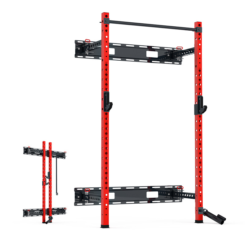 Rak Squat Lipat untuk Dinding, - Home Gym Folding Rack ulasan dan harga