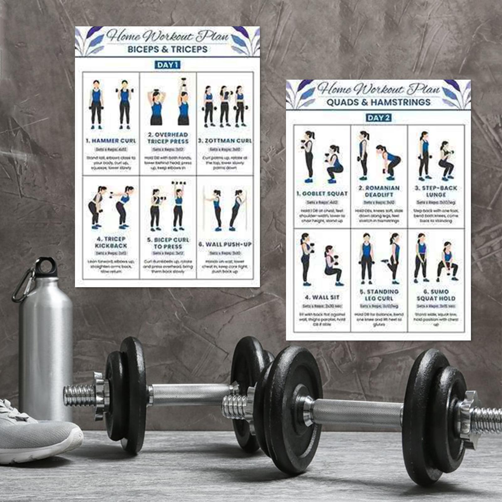 Rangkaian Latihan Tubuh Penuh  - Home Gym Routine ulasan dan harga