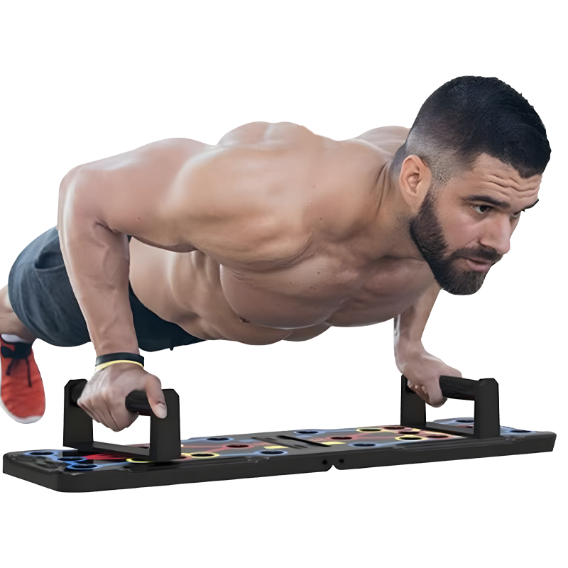 Alat Fitness Lipat untuk Latih - Push Up Stand Bar ulasan dan harga