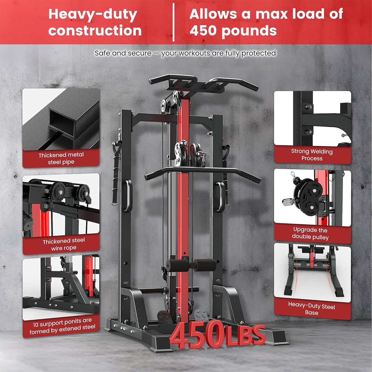 Mesin Gym Rumah Pooboo - Siste - Home Gym One Machine ulasan dan harga