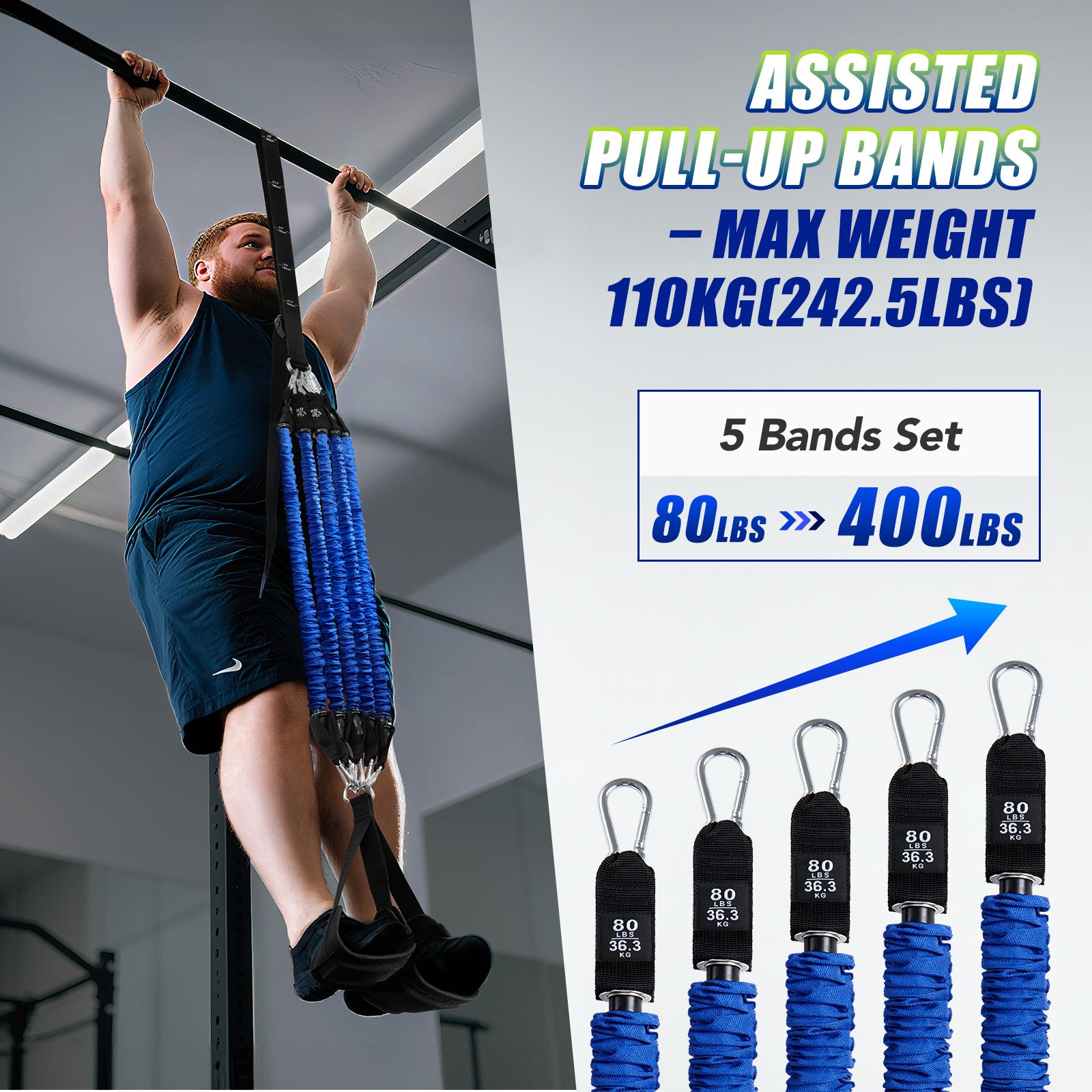 Set Tali Bantu Pull Up Heavy D - Home Gym Options ulasan dan harga