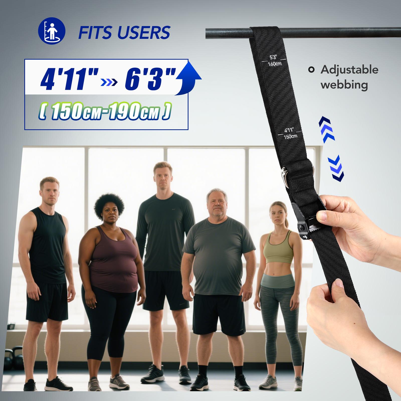 Set Tali Bantu Pull Up Heavy D - Home Gym Options ulasan dan harga