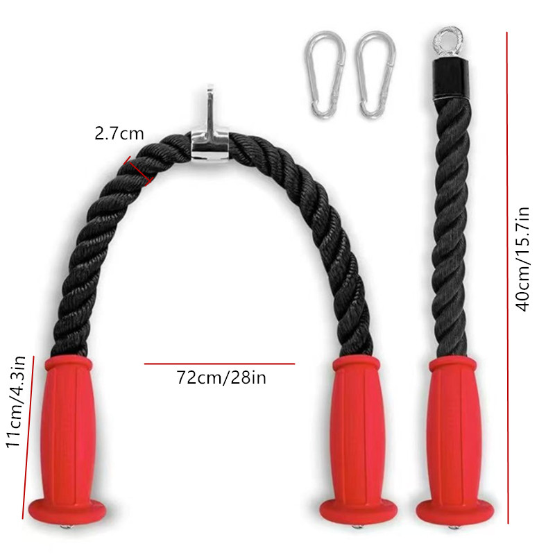 Tali Trisep Ergonomis Anti-sel - Home Gym Necessities ulasan dan harga