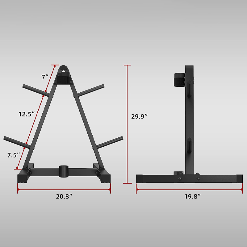 Rak pelat berat barbel Lantai  - Home Gym Folding Rack ulasan dan harga