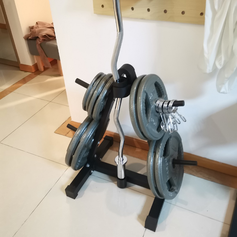 Rak pelat berat barbel Lantai  - Home Gym Folding Rack ulasan dan harga