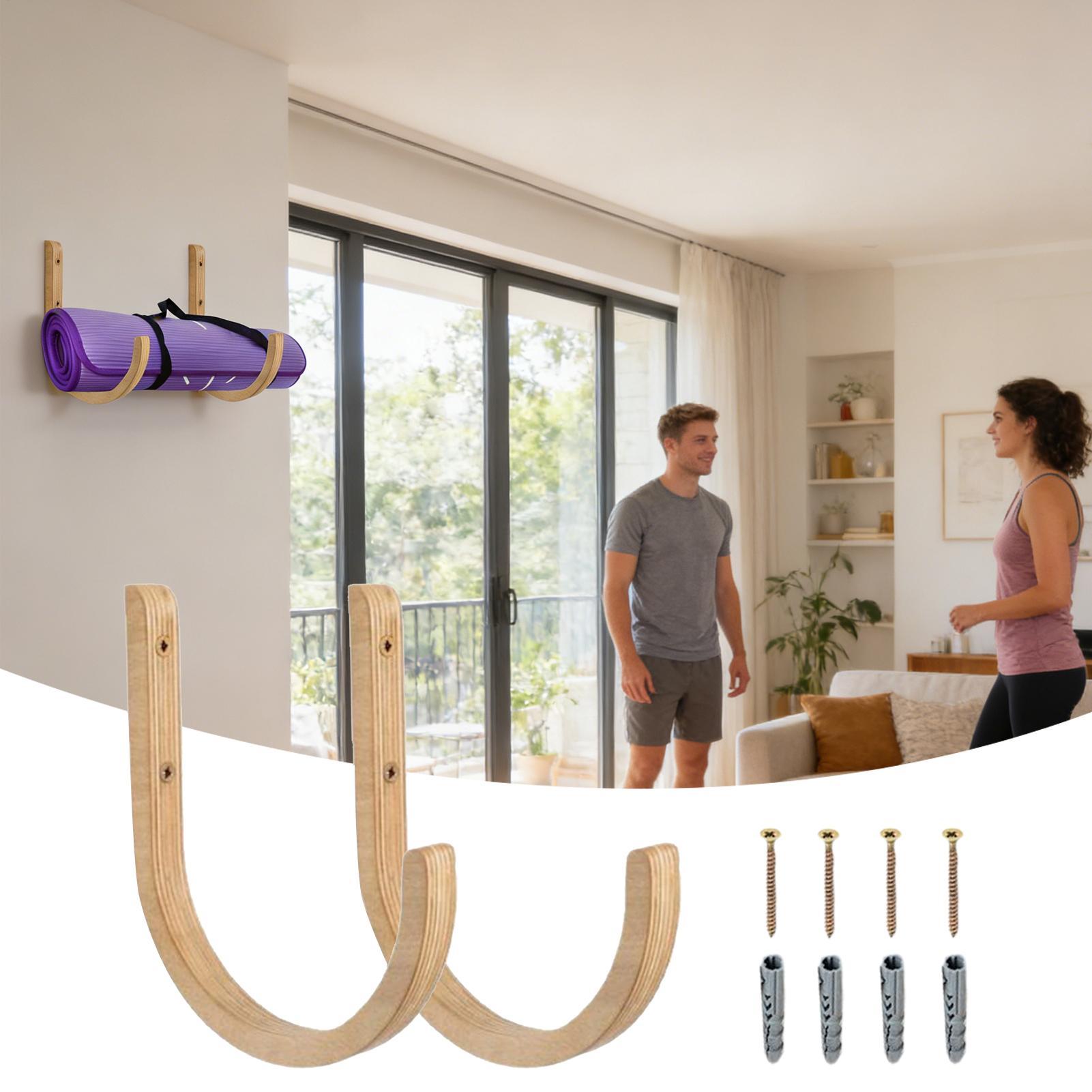 Tempat Penyimpanan Matras Yoga - Home Gym Folding Rack ulasan dan harga