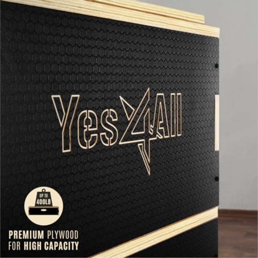 Kotak Plyo Kayu 3 in 1 untuk L - Home Gym Options ulasan dan harga