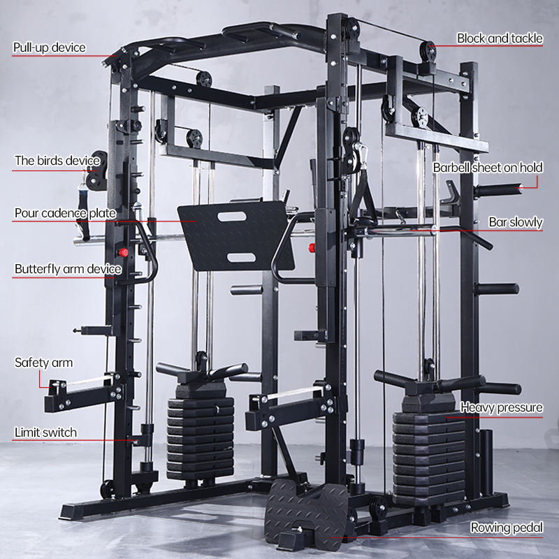 Rak Latihan Smith Machine Komp - Home Gym Folding Rack ulasan dan harga