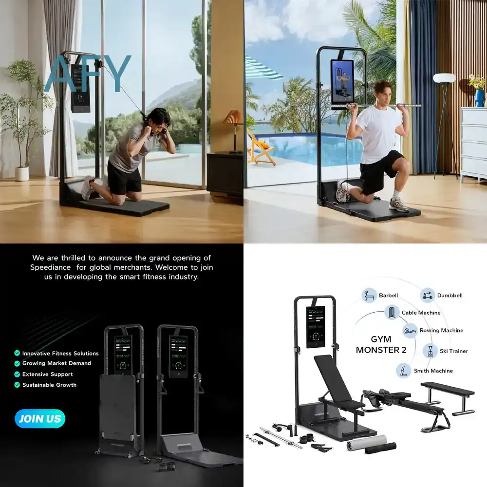 Peralatan Kebugaran Speediance - Home Gym One Machine ulasan dan harga