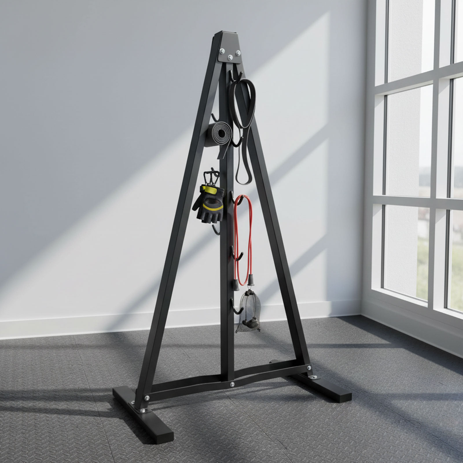 Rak Penyimpanan Alat Latihan L - Home Gym Hyrox ulasan dan harga