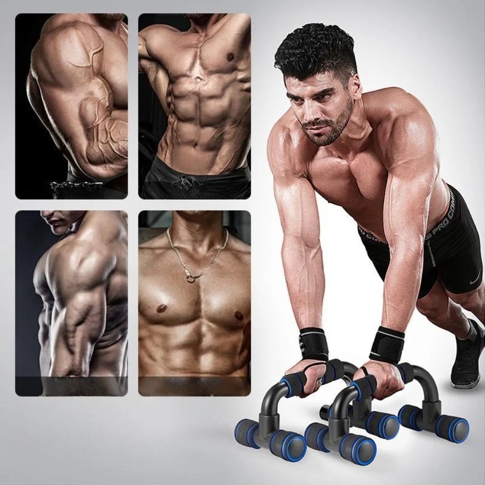 Alat Latihan Kekuatan Push Up  - Push Up Stand Bar ulasan dan harga