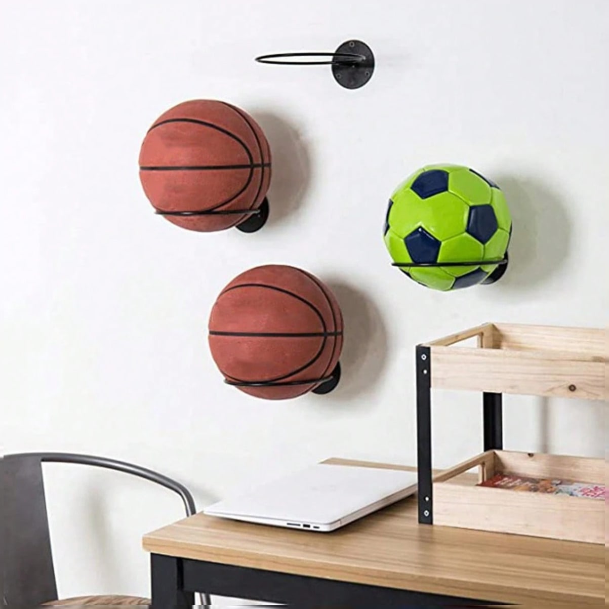 Rak Pajangan Bola Basket yang  - Home Gym Folding Rack ulasan dan harga