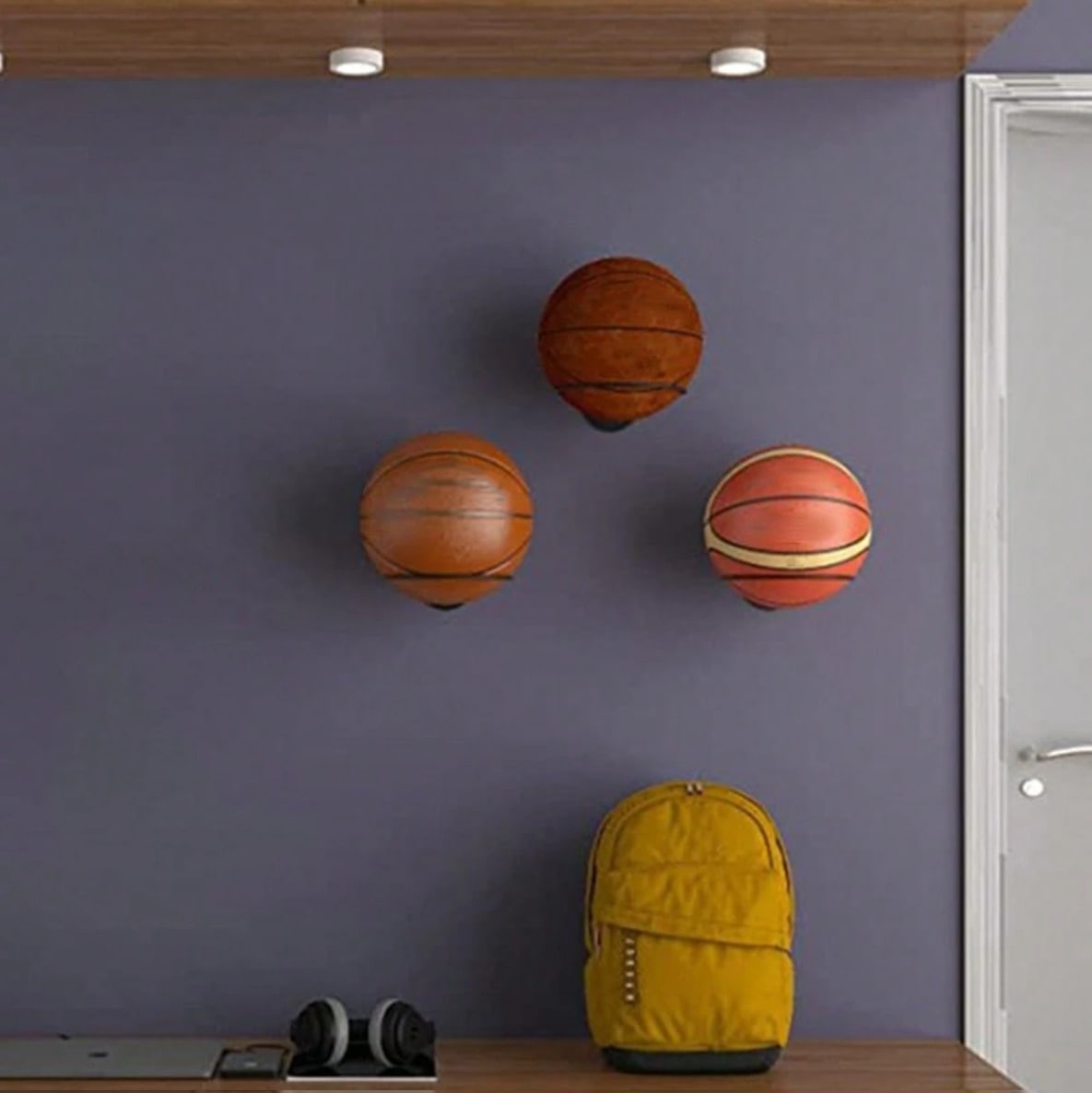 Rak Pajangan Bola Basket yang  - Home Gym Folding Rack ulasan dan harga