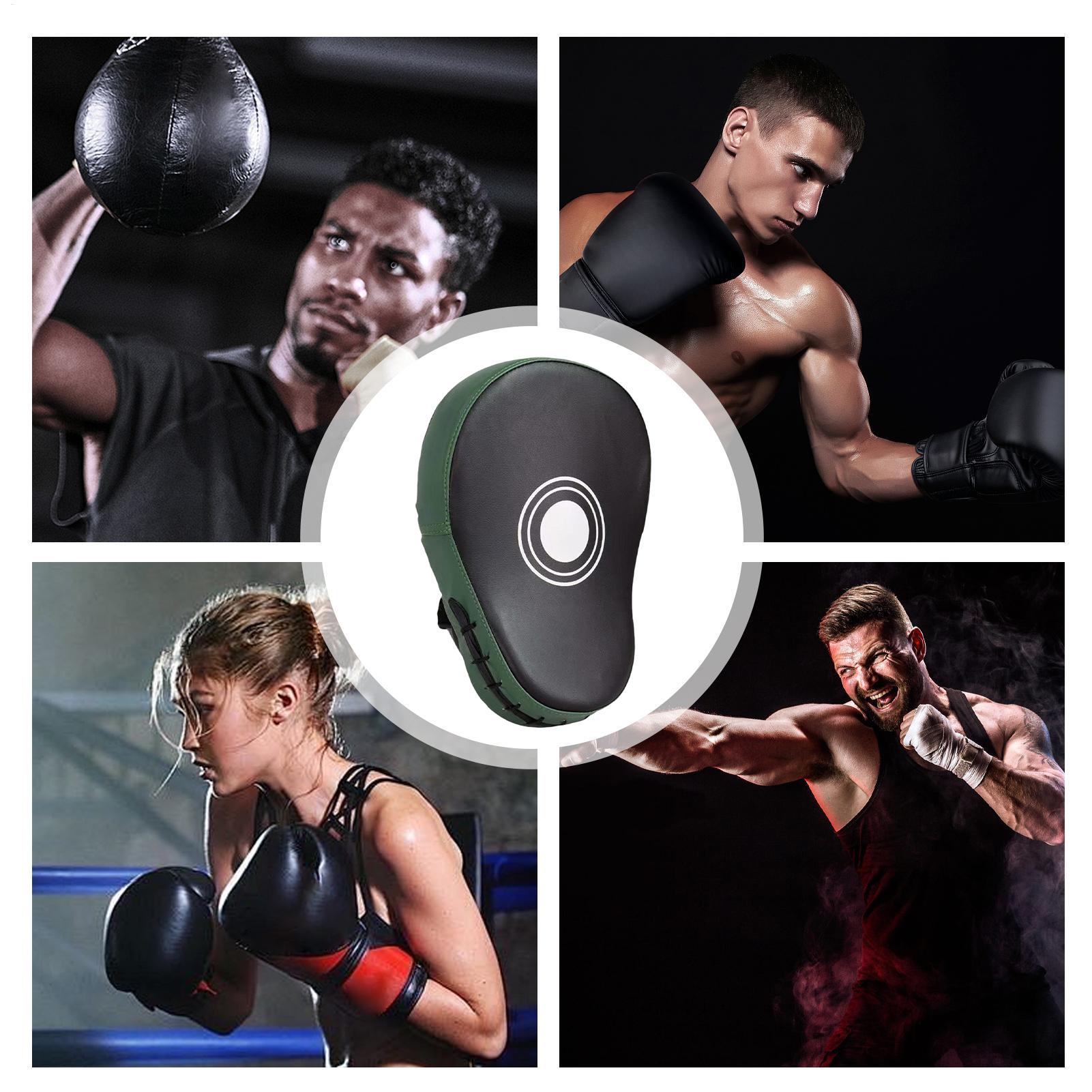 Pad Tinju Sarung Tangan Kulit  - Home Gym Routine ulasan dan harga
