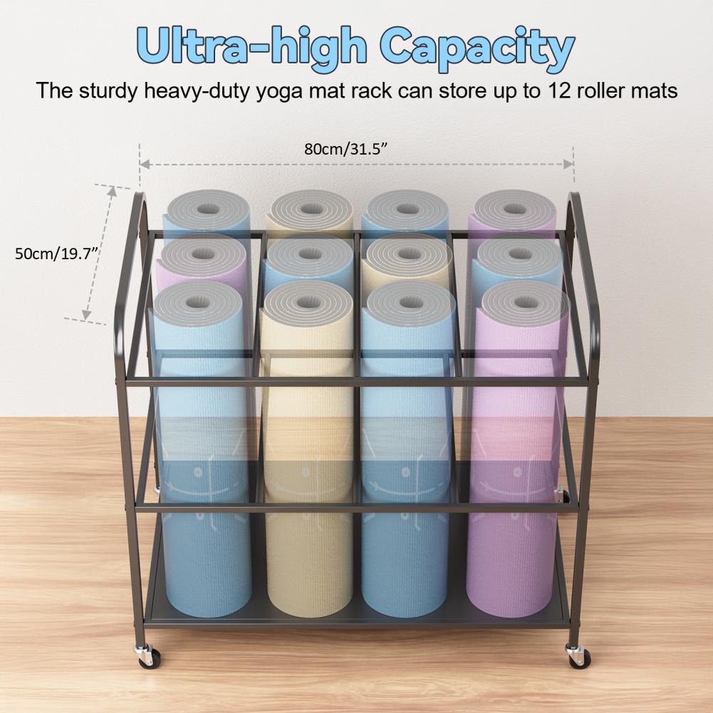 Rak Penyimpanan Matras Yoga de - Home Gym Folding Rack ulasan dan harga
