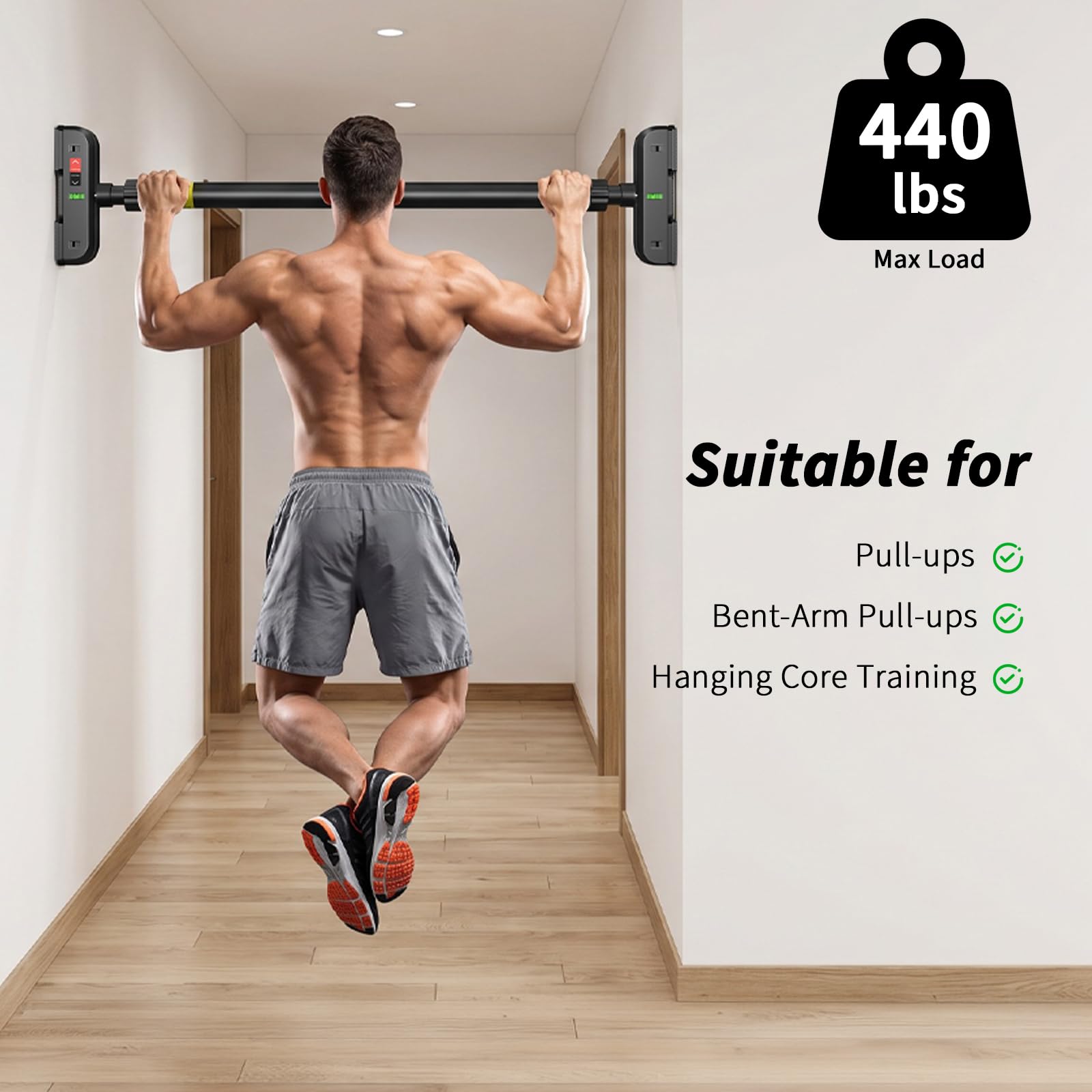 Pull Up Bar untuk Pintu, Chin  - Suspension Trainer Door ulasan dan harga