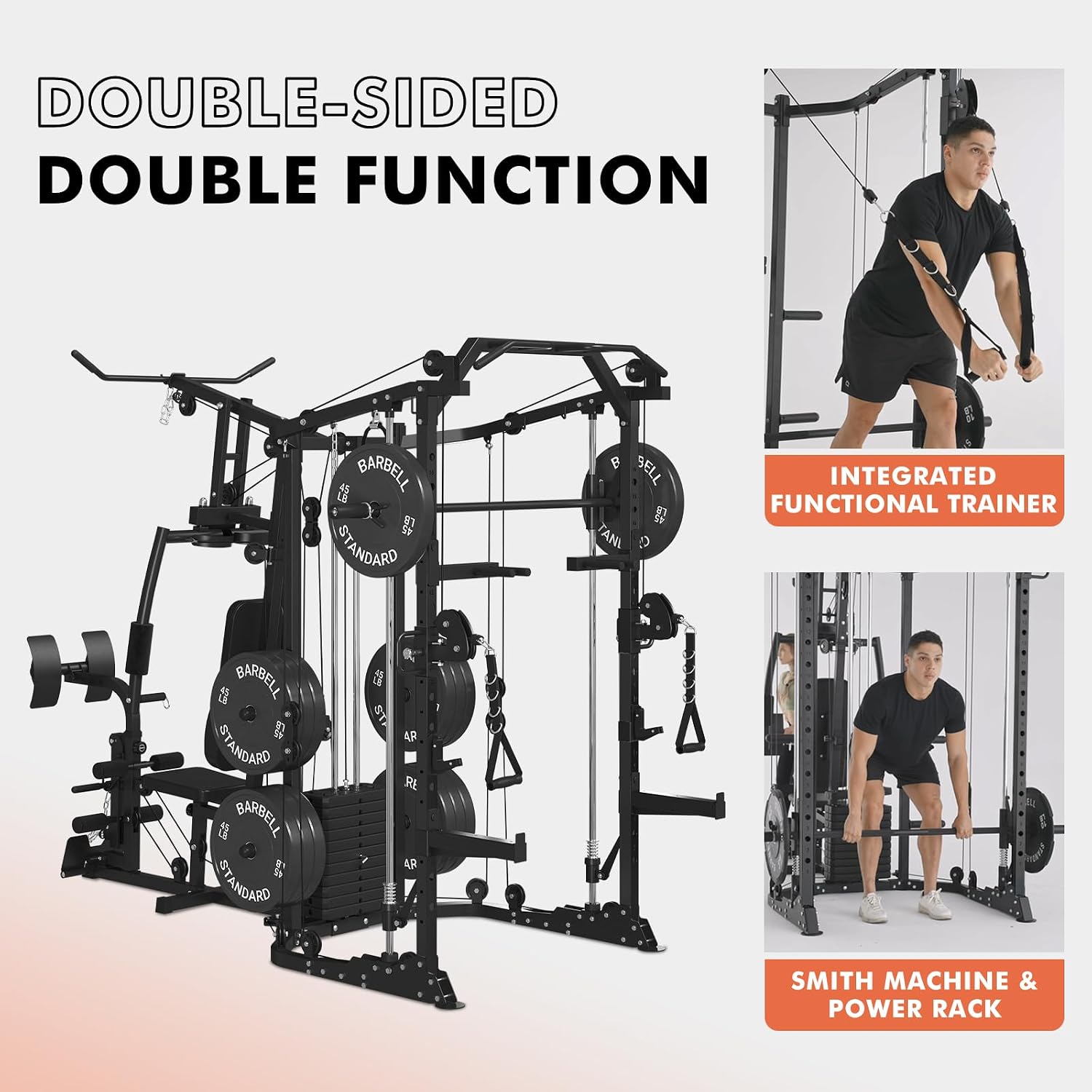 Mesin SmithΔ Dual-Station, Sta - Home Gym One Machine ulasan dan harga