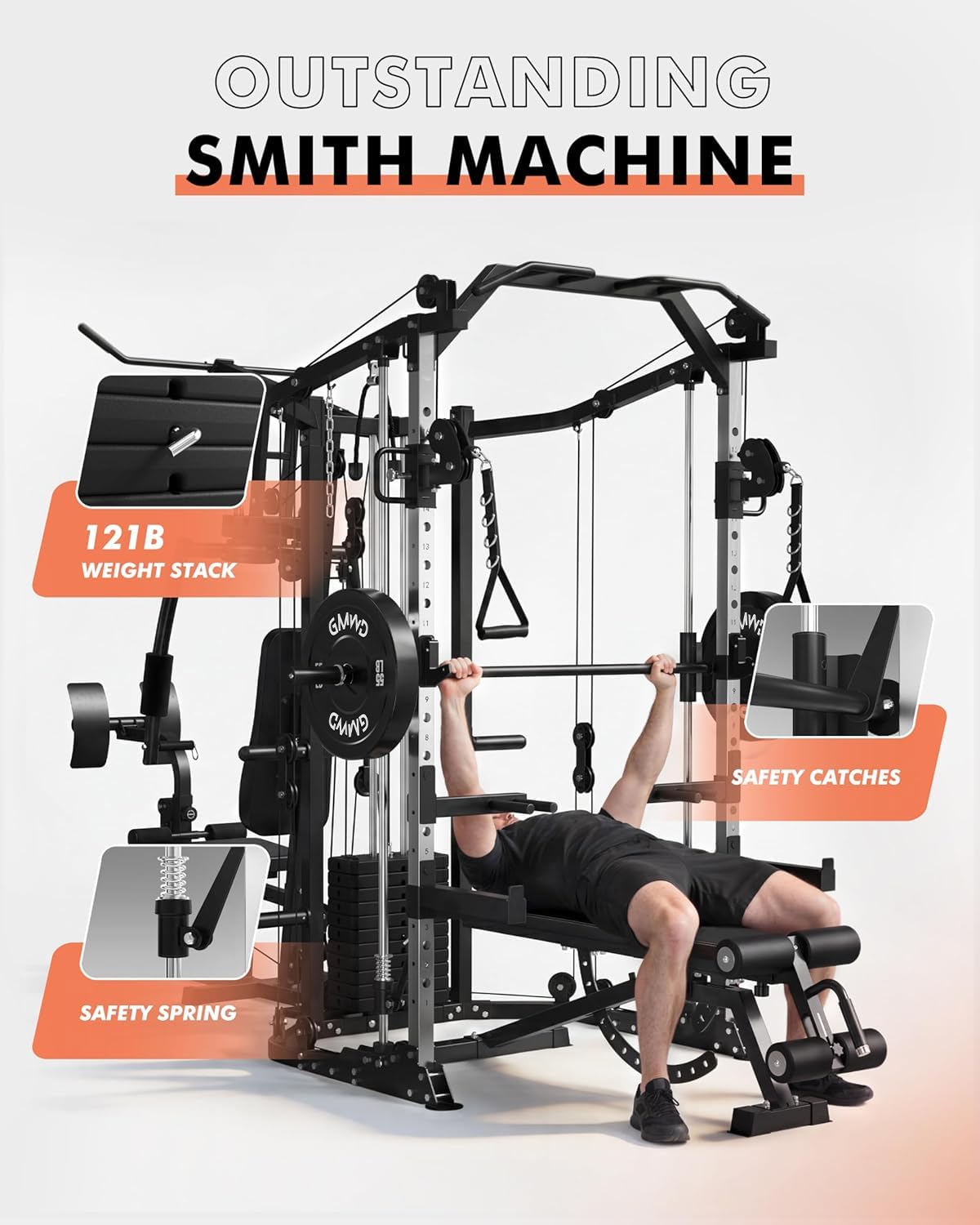 Mesin SmithΔ Dual-Station, Sta - Home Gym One Machine ulasan dan harga