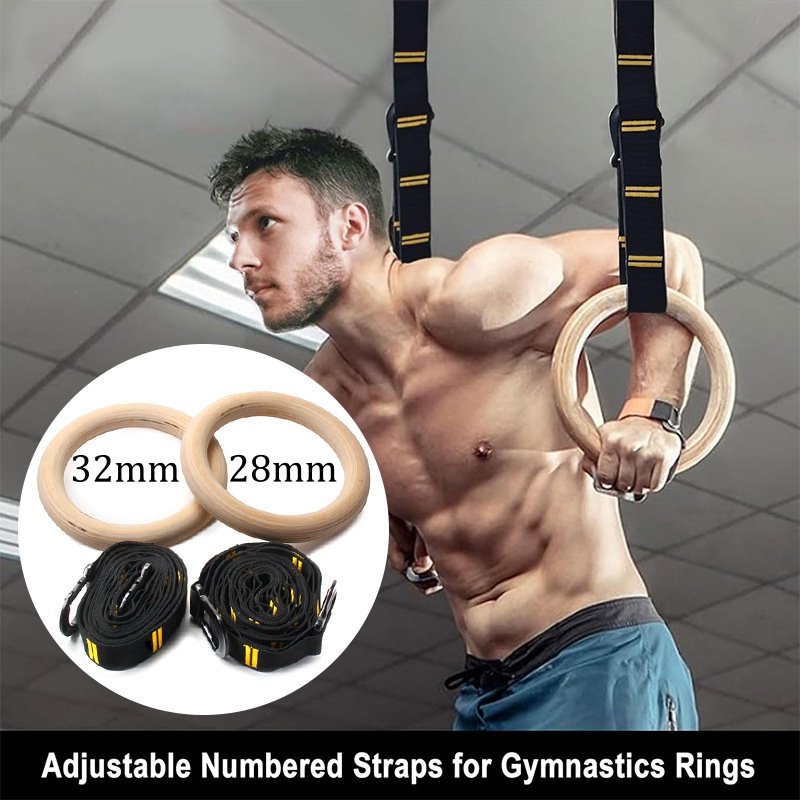 Cincin Senam Pull-up 28mm 32mm - Home Gym Necessities ulasan dan harga