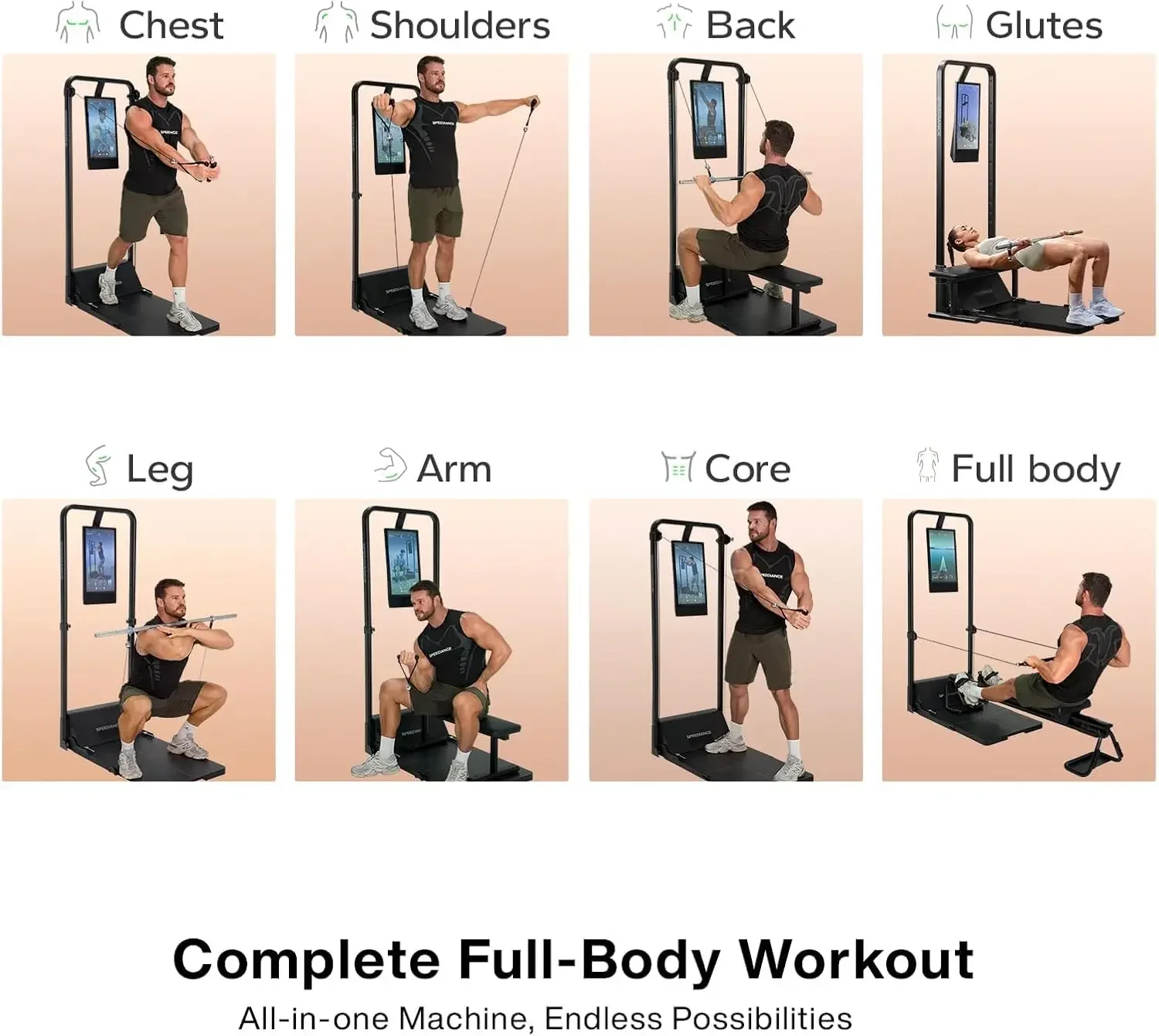 Gym Monster 2 Smart Home Gym,  - Home Gym One Machine ulasan dan harga