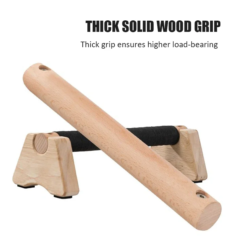 Stan Push-up kayu tidak licin  - Push Up Stand Bar ulasan dan harga