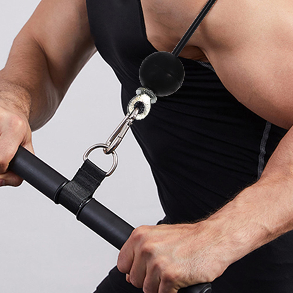 1Set Kit Tali Kabel Gym yang K - Home Gym Routine ulasan dan harga
