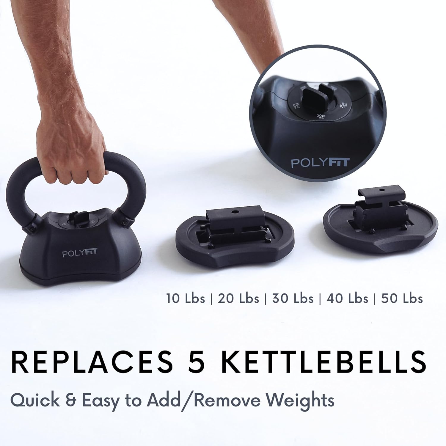 Set Kettlebell Polyfit Adjusta - Home Gym Options ulasan dan harga