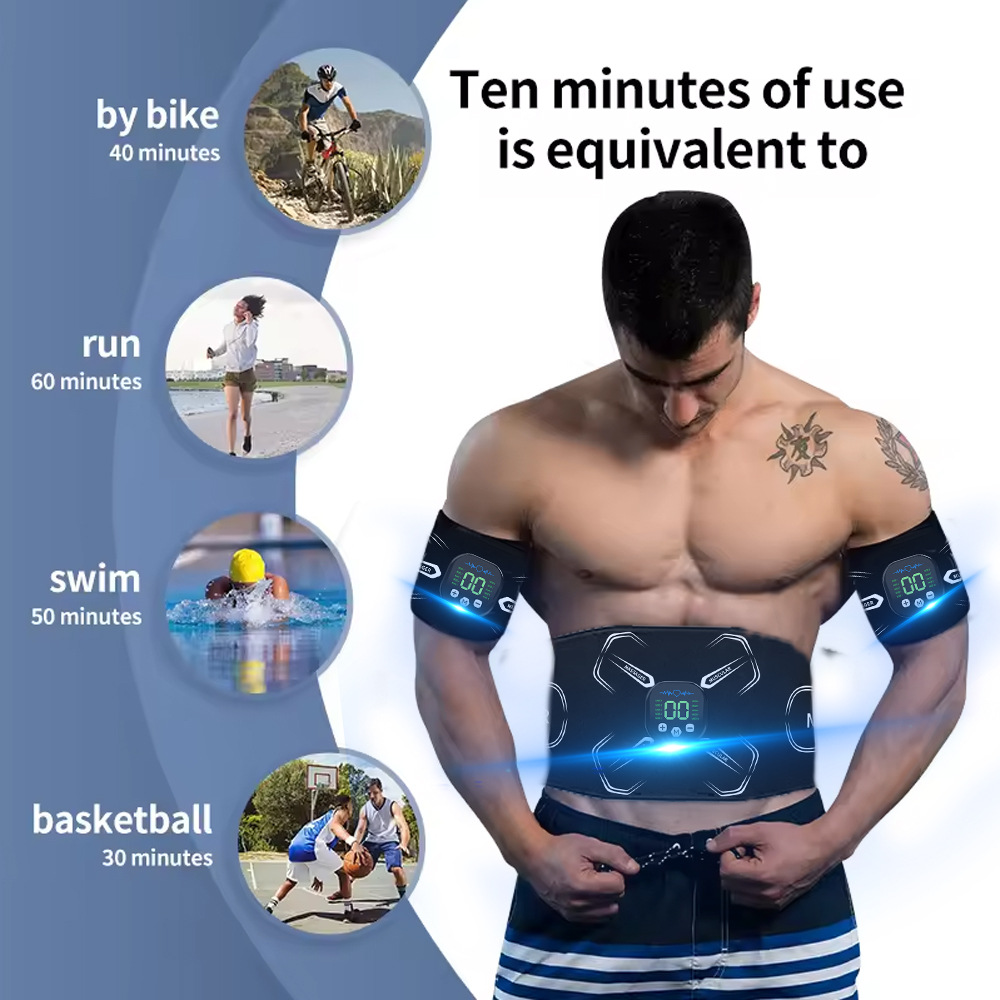 EMS Stimulator Otot Pelatih Pe - Home Gym Necessities ulasan dan harga