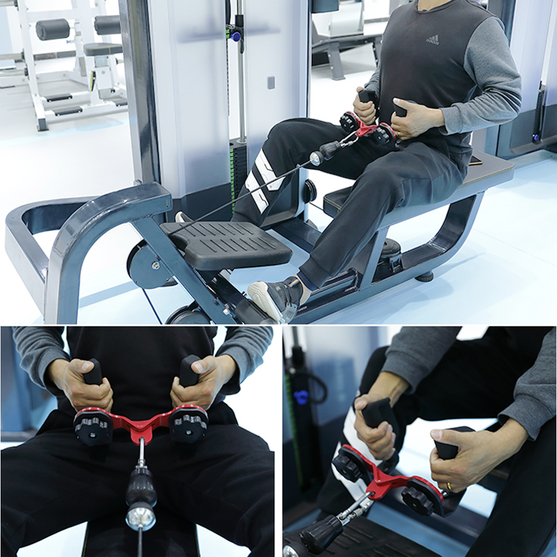 Mesin Kabel Pulley Gym Bar Pul - Home Gym Necessities ulasan dan harga