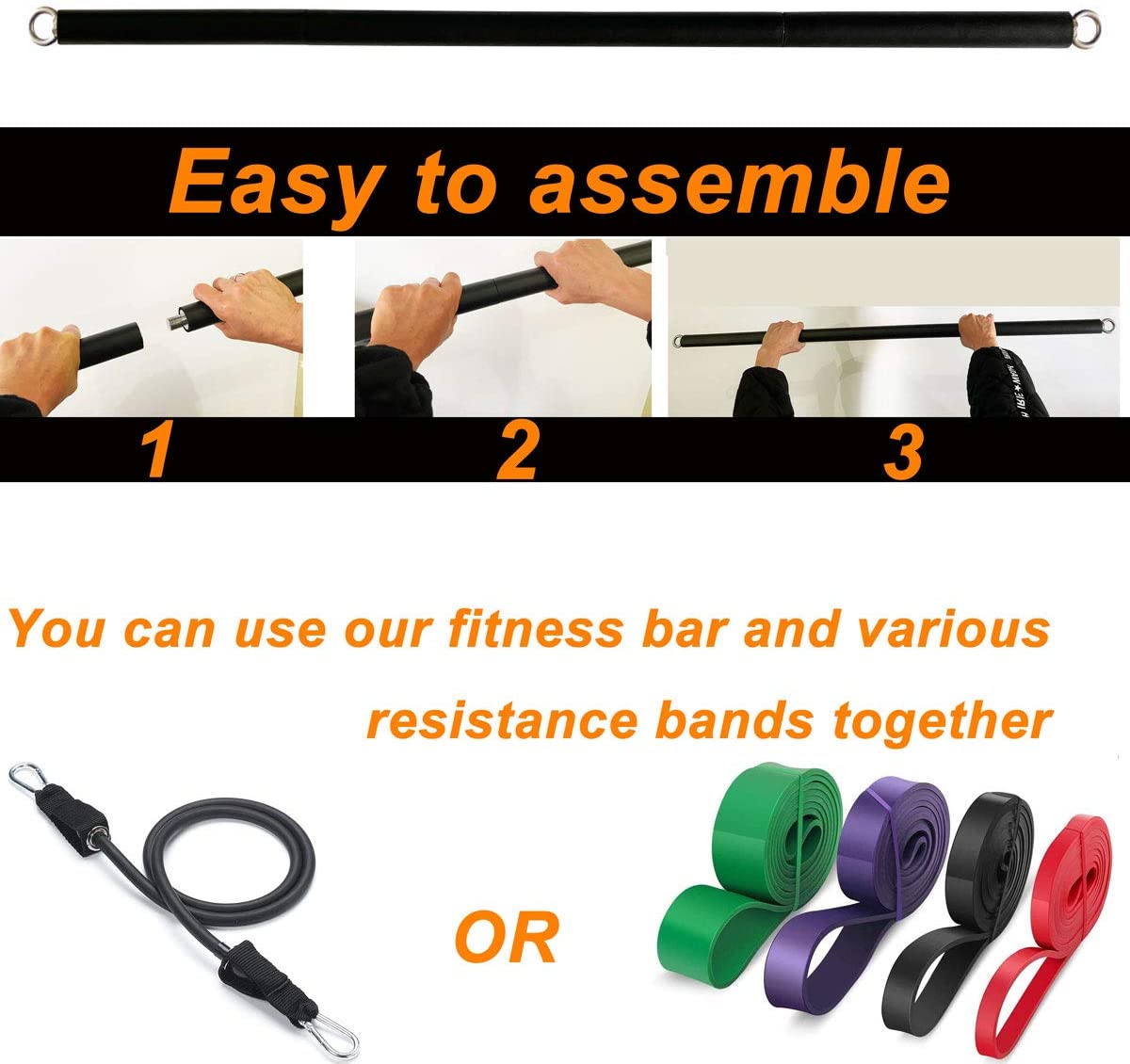 150lb Gelang Elastis Tahan Ram - Home Gym Necessities ulasan dan harga